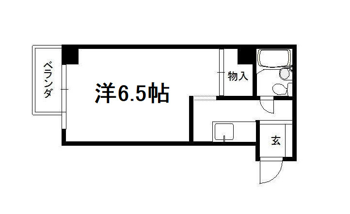 コーポ千尋の間取り|【代表的な間取です】