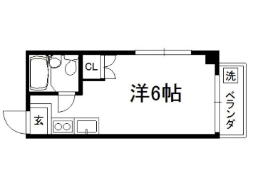 室町北野マンションの間取り|【代表的な間取です】