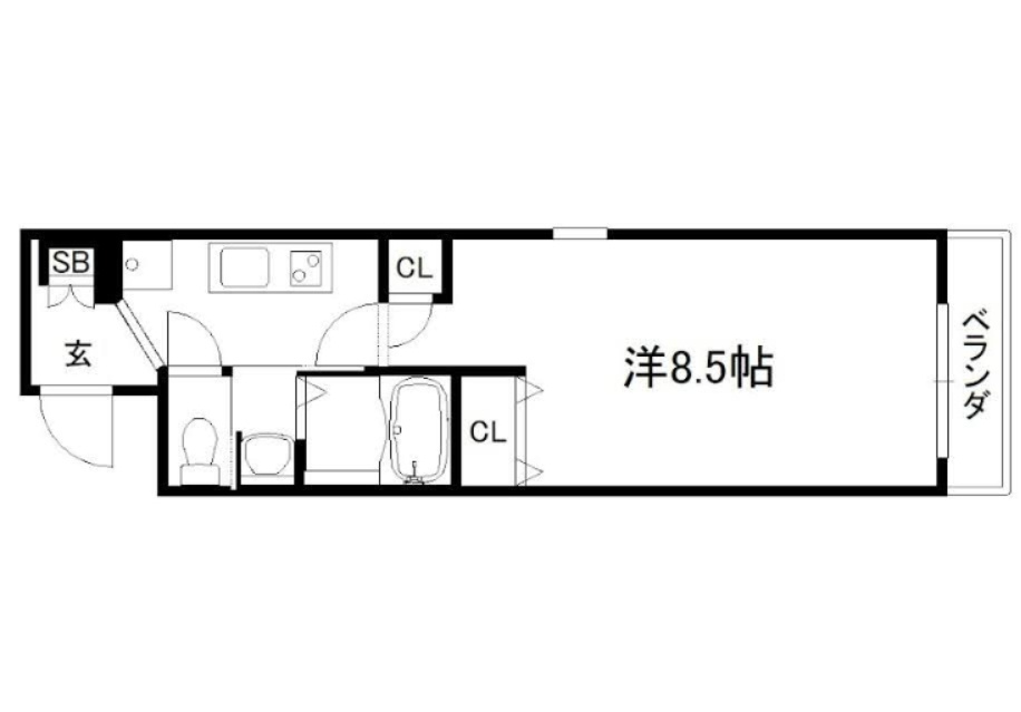 ARTISTA御所西ドゥーエの間取り|【代表的な間取です】