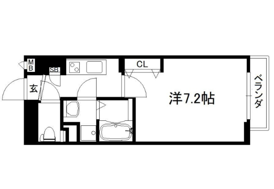 ウィル室町の間取り|【代表的な間取です】
