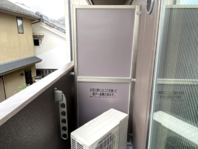 ハウゼ御所の杜のバルコニー