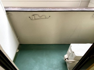 ハーフタイム21のバルコニー