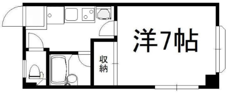 コーポ葉月の間取り|【代表的な間取です】