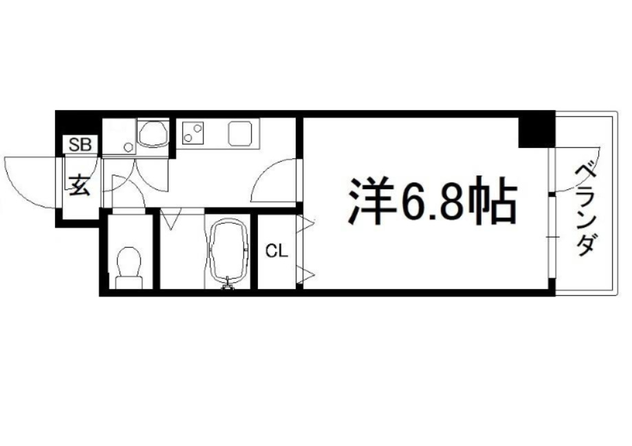 グリーンヒル紫明の間取り|【代表的な間取です】