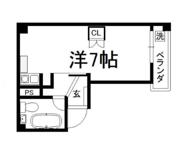 寺川ビルの間取り|【代表的な間取です】