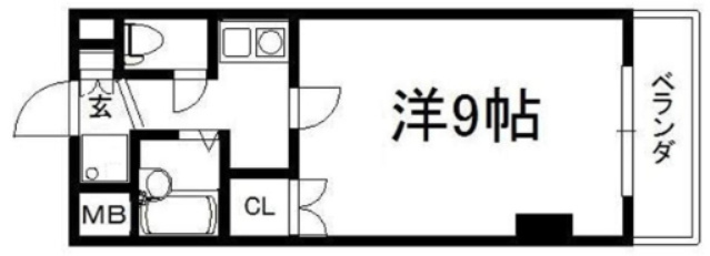 ハウスセゾン鞍馬口の間取り|【代表的な間取です】