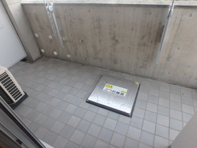ルセロ鞍馬口のバルコニー