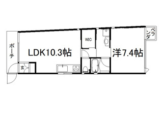 サンタ・アガータの間取り|【代表的な間取です】