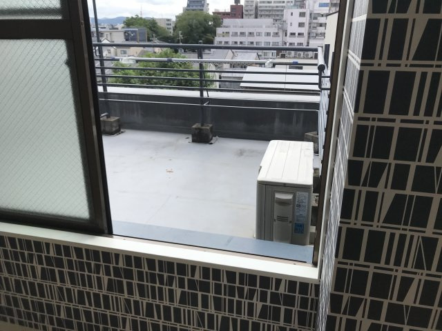 第35長栄クリーンハイツ山黄のバルコニー