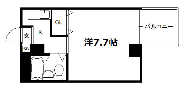 第35長栄クリーンハイツ山黄の間取り|【代表的な間取です】