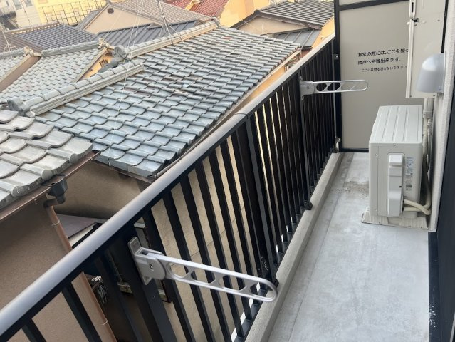 アメリ御所西のバルコニー