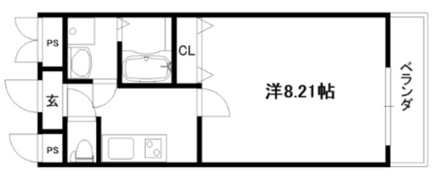 アメリ御所西の間取り|【代表的な間取です】