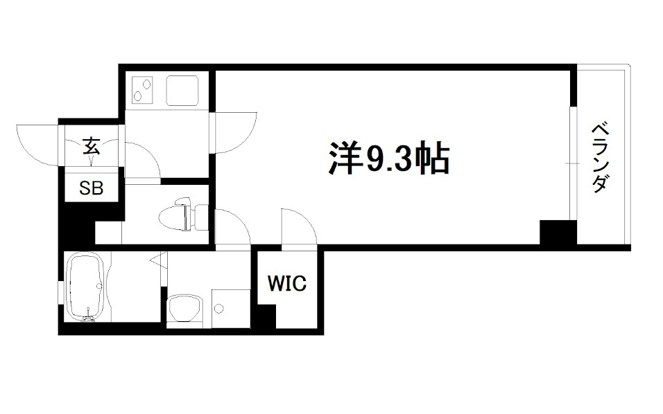 サンカノン御所室町の間取り|【代表的な間取です】