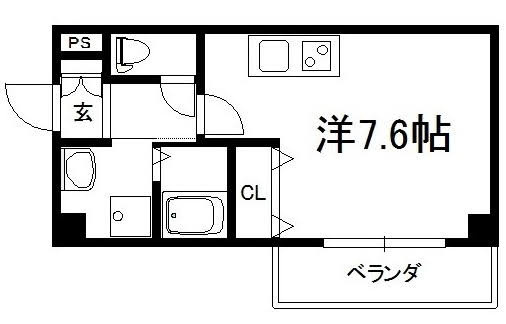 サンカノン御所西の間取り|【代表的な間取です】