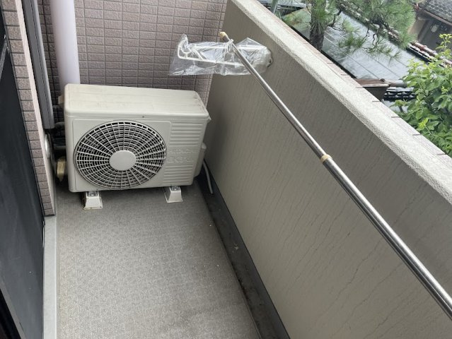 元土御門のバルコニー