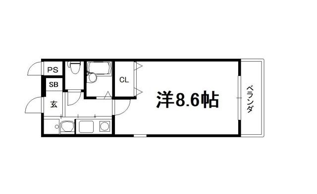 元土御門の間取り|【代表的な間取です】