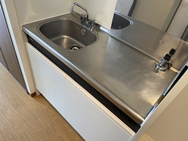 モンターニュ染のキッチン