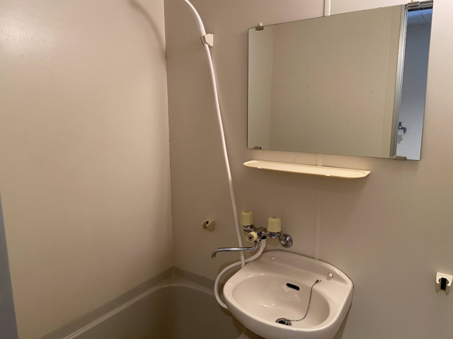 モンターニュ染の洗面所