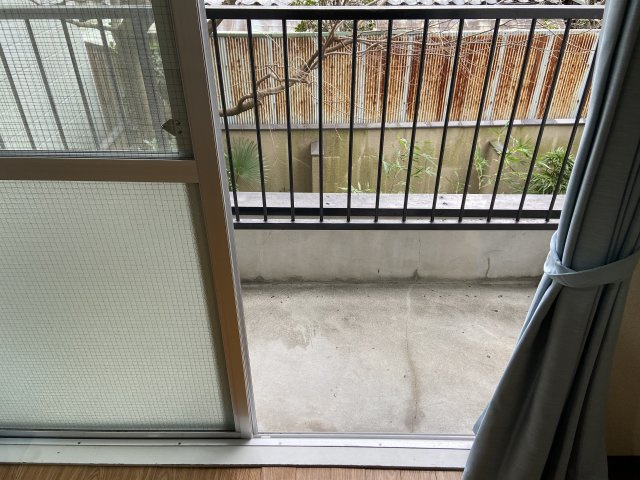 ハウスミツミのバルコニー