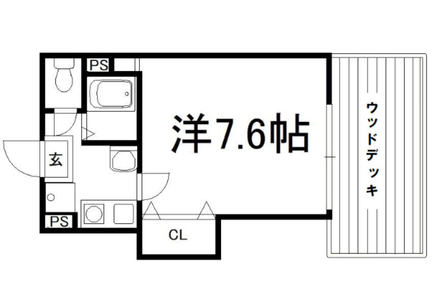 ガーネット御所西の間取り|【代表的な間取です】