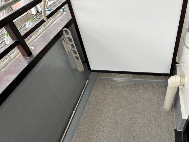 御所西シンワマンションのバルコニー