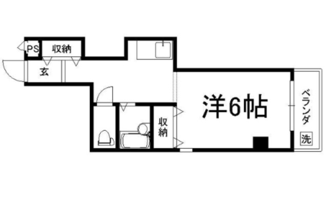 御所西シンワマンションの間取り