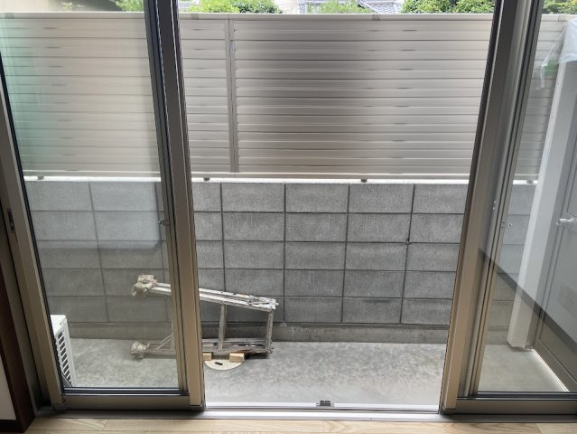 アヴェニール鞍馬口のバルコニー