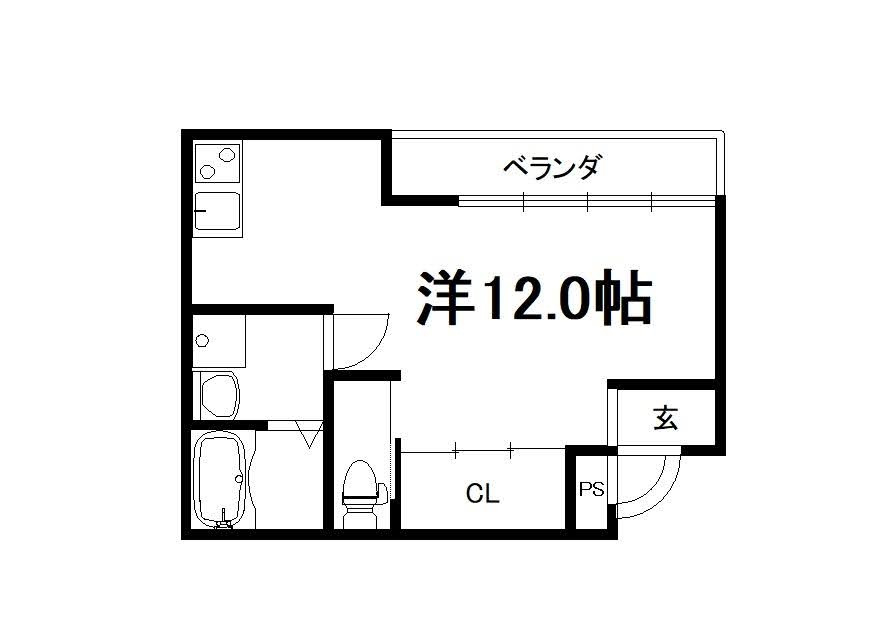 アヴェニール鞍馬口の間取り|【代表的な間取です】