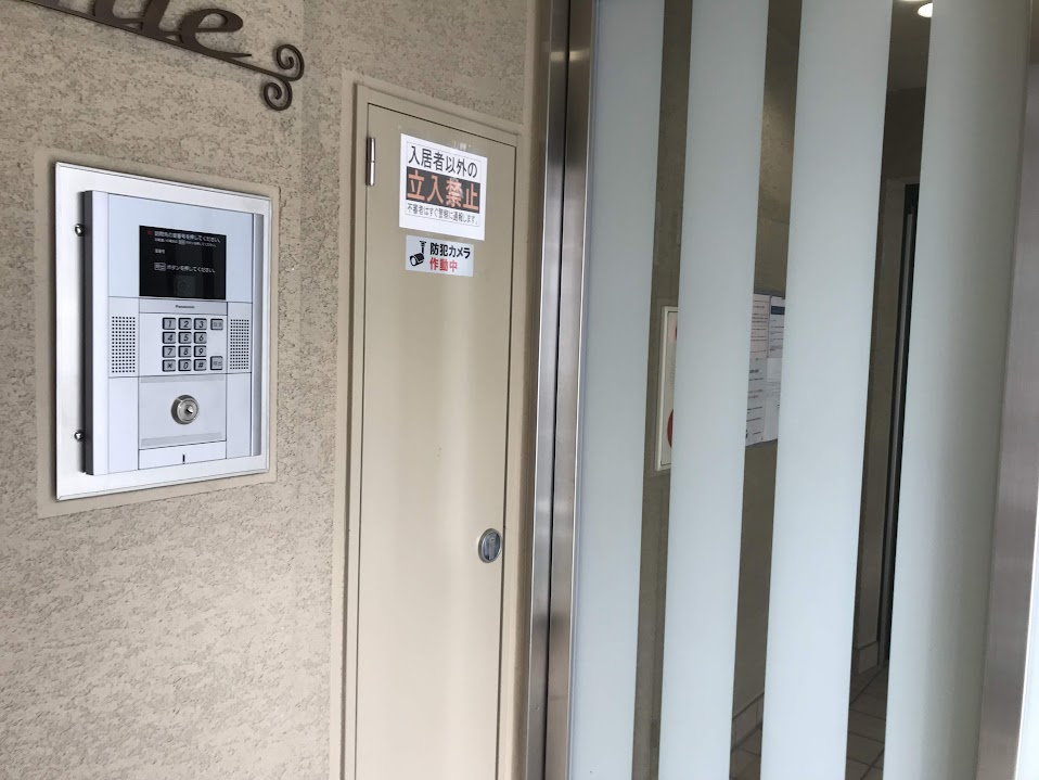 ヴェルデ御所東のセキュリティ
