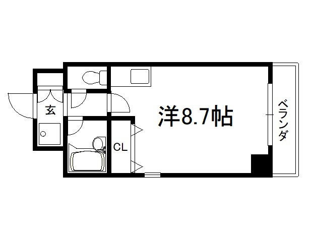 カワモトマンションの間取り|【代表的な間取です】