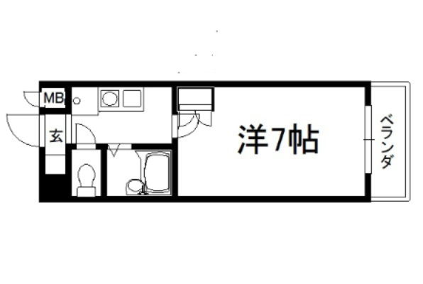 京卓ハイツの間取り|【代表的な間取です】