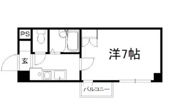 京卓ハイツの間取り|【代表的な間取です】
