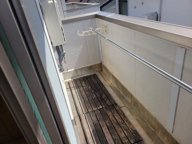 パープルクラウドⅡのバルコニー