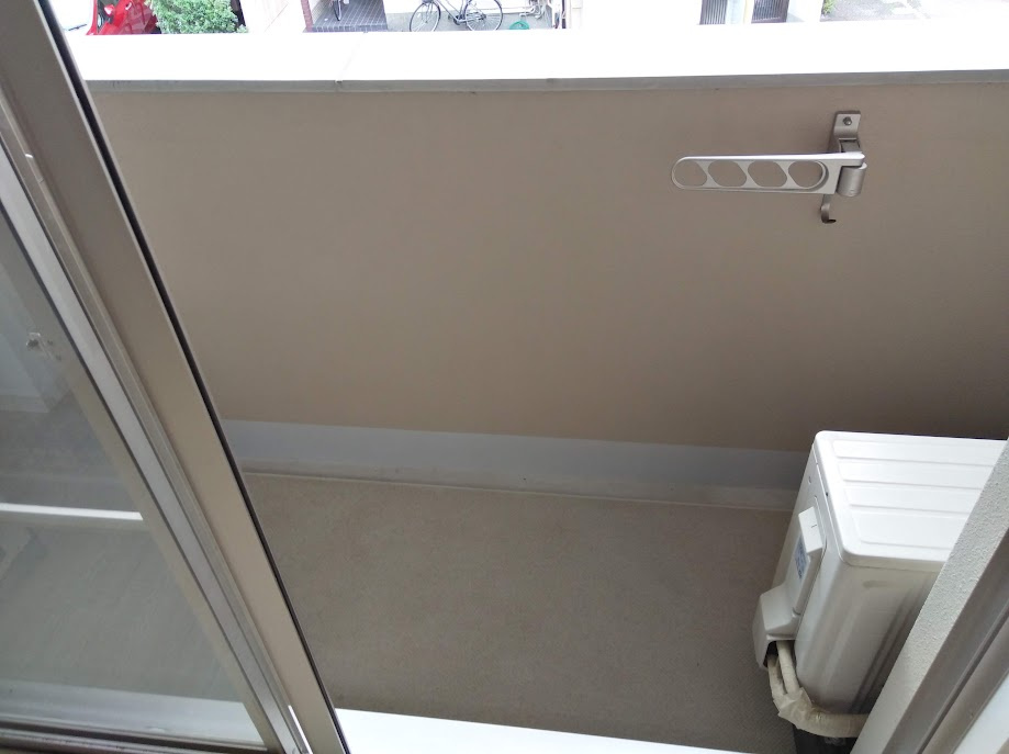 clasico北御所のバルコニー