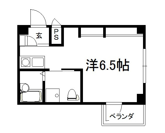 ルネット御所の間取り|【代表的な間取です】