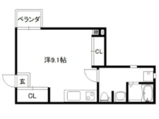 ミヤヴィ御所西の間取り|【代表的な間取です】