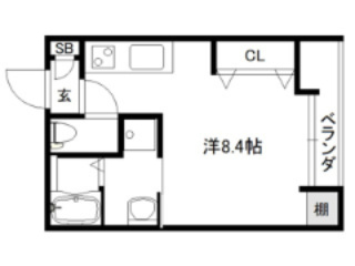 ミヤヴィ御所西の間取り|【代表的な間取です】
