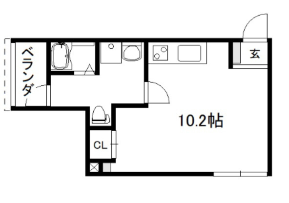 ミヤヴィ御所西の間取り|【代表的な間取です】
