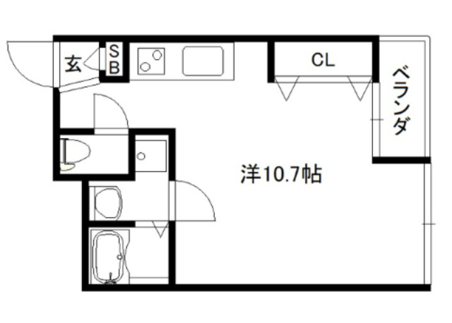 ミヤヴィ御所西の間取り