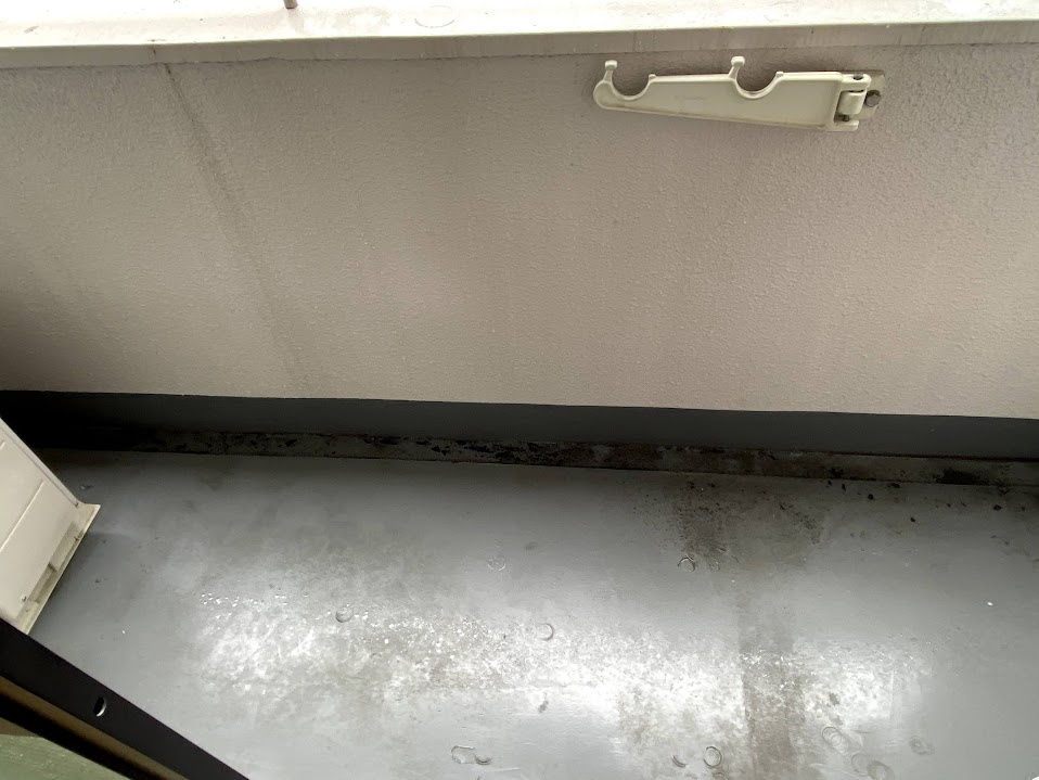 ヒューマンハイツのバルコニー