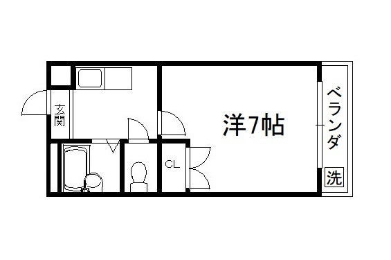 ヒューマンハイツの間取り|【代表的な間取です】