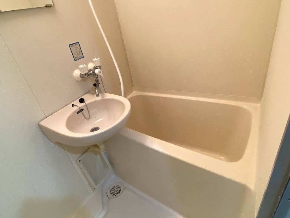 ヒューマンハイツの浴室