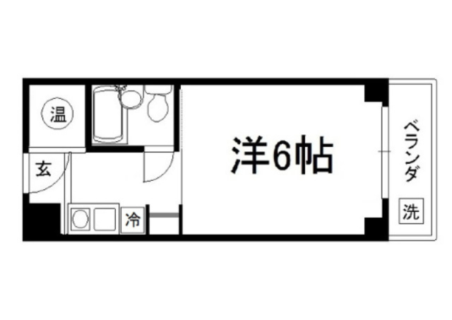 コスモリード京都今出川の間取り|【代表的な間取です】