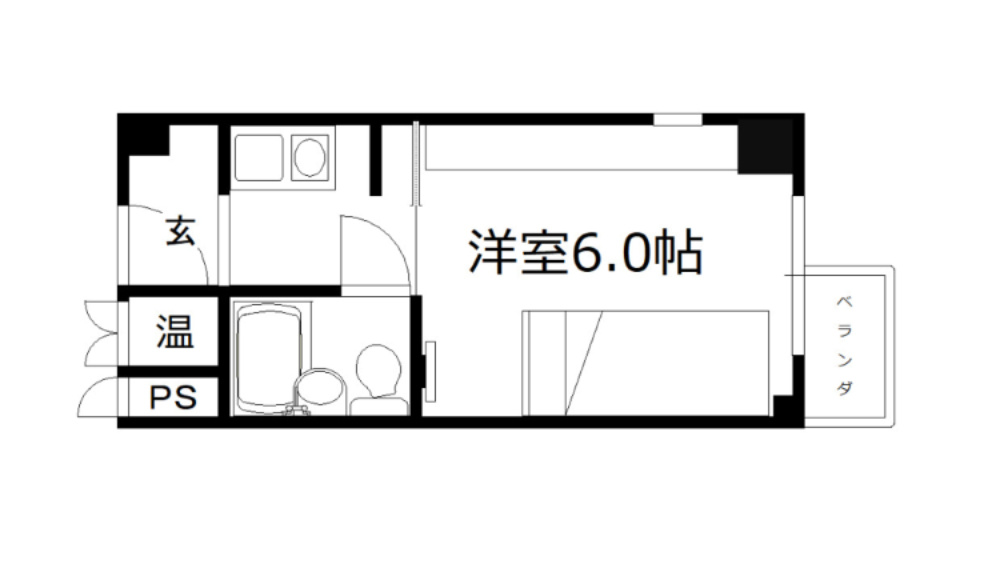 コスモリード京都今出川の間取り|【代表的な間取です】