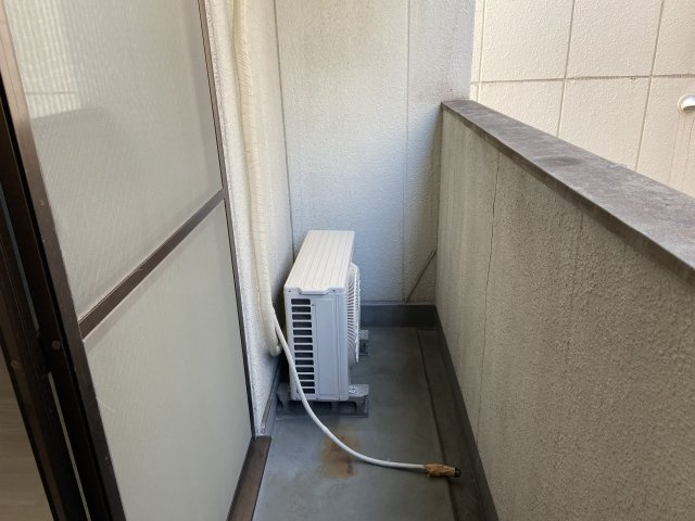 コーポAYUMIのバルコニー