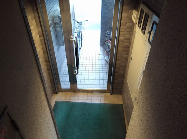 西陣パークハイツのロビー