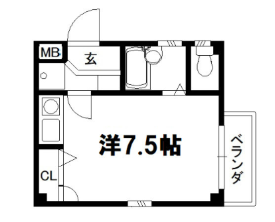 カーサ・クレストの間取り|【代表的な間取です】