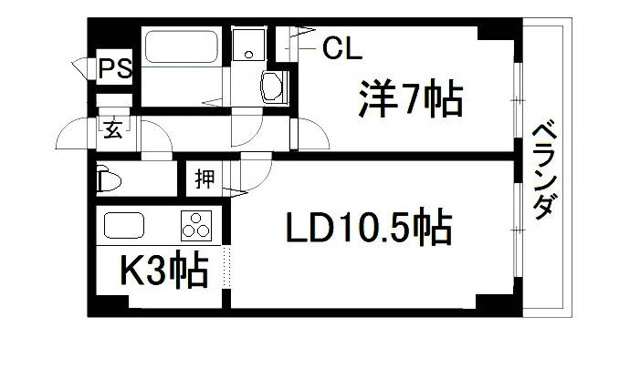 AFICION堀川の間取り|【代表的な間取です】