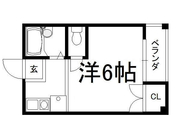 アーバンハイツ上長者町通の間取り|【代表的な間取です】