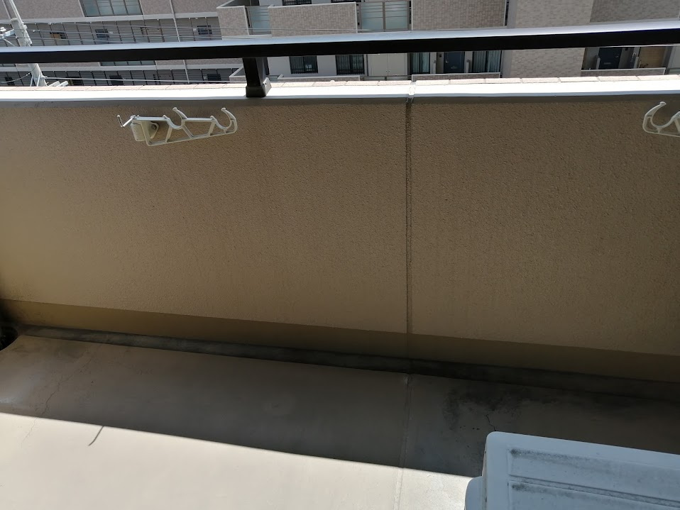 ハウスセゾン朱雀大路のバルコニー